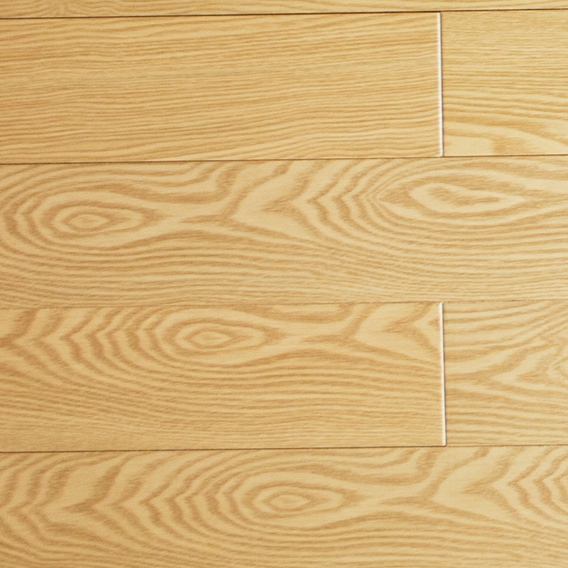 Pisos de madera maciza de grano natural amarillo claro ceniza