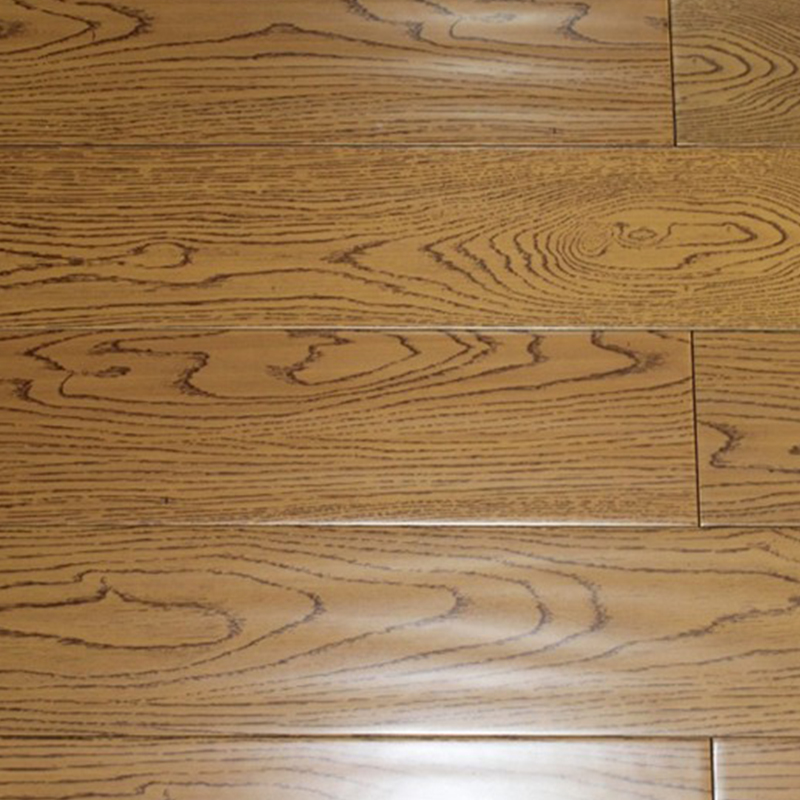 Pisos de madera maciza mate natural marrón claro de roble