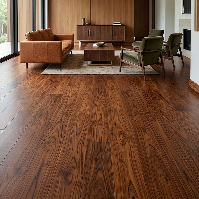 Pisos de langosta estilo acacia dorada, variación rústica