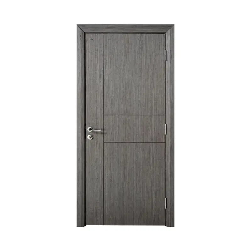 Puerta de ingeniería de grano recto de pizarra desgastada